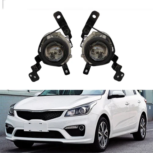 Fit for Kia Rio K2 2017 1 Pair Front Bumper Driving Fog Light Fog Lamp Assembly - Bild 1 von 5