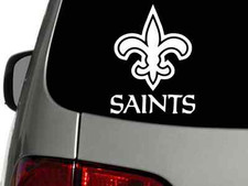 NEW ORLEANS SAINTS Vinyl Decal Car Wall Window Truck Sticker CHOOSE SIZE COLOR