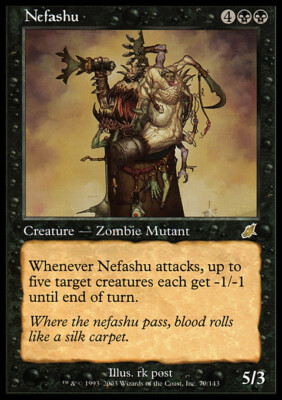 Magic the Gathering MTG Nefashu (70) Scourge   MP