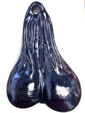 9.25" BULL NUT'S (DARK KNIGHT CHROME) - BIG RIG DANGLER BALLS - NEW COLOR TRUCK 