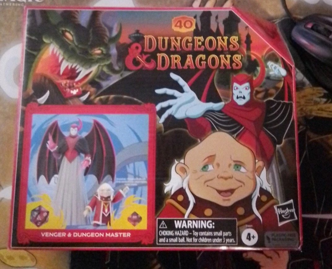 Hasbro Dungeons & Dragons Dungeon Master & Venger 6 in Action Figure 2Pk - F6641 5010994192716