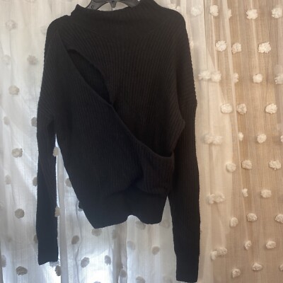 Open Edit Wrap Sweater Xs 