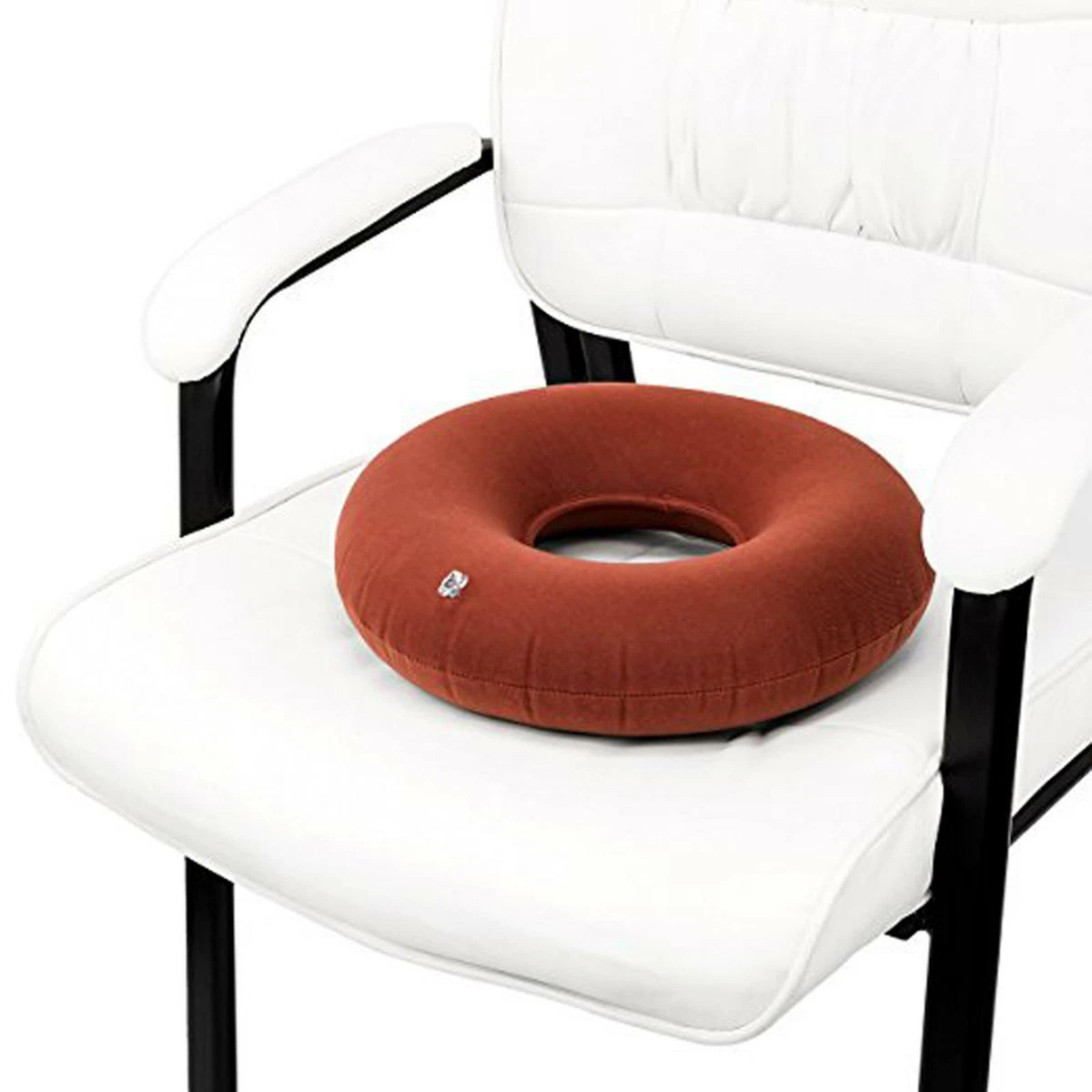 Donut Cushion, Soft Flexible Hemorrhoid Pillow Washable 13.8x13.8in For  Office 