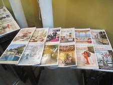 2013 Architectural Digest Lot 12 Issue Elton John Cindy Crawford George Clooney