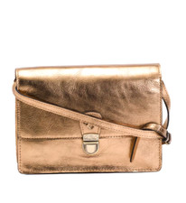 PATRICIA NASH LOCRI DISTRESSED METALLIC CROSSBODY PURSE NWT ANTIQUE BRONZE BAG