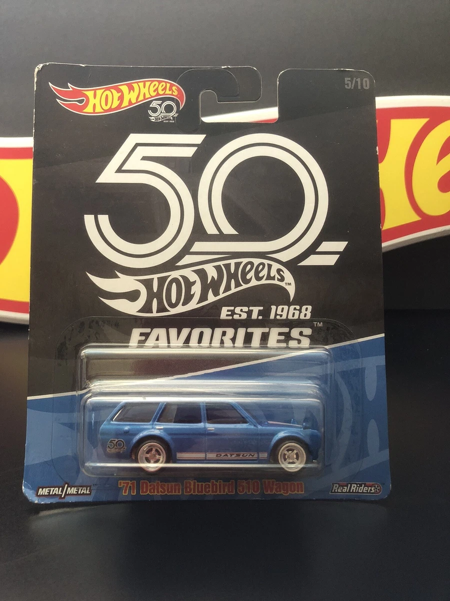Hot wheels datsun 510 wagon 50th top