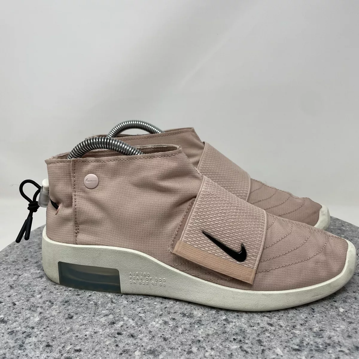 Nike Air Fear God Moc Sneakers Mens 6.5 Pink Moccasin Athletic Shoes | eBay