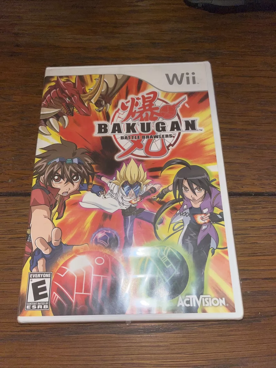 Wii BAKUGAN BATTLE BRAWLERS VIDEO GAME BRAND NEW SEALED