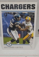2004 Topps - Antonio Gates #152 1st Edition Rookie Card Sandiego Chargers H.O.F.. rookie card picture