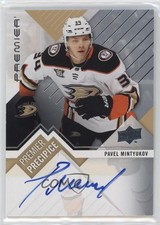 2023-24 Upper Deck Premier Precipice Rookies Pavel Mintyukov #PPR-PM Auto s3g