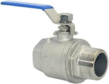 VARMHUS 1-1/4in Full Port Stainless Steel Ball Valve