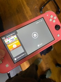 Nintendo Switch Lite 32 GB Gaming Console - missing joy pad grip