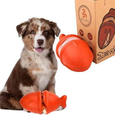 BEGA PET Shark Bully Stick Holder Durable Dog Chew & Treat Holders - Redesigned 7.10"