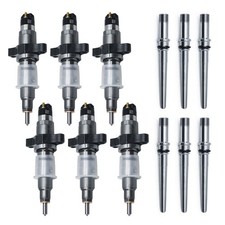 6pcs 0445120255 Fuel Injector Fits For 2003-2004 Dodge Ram2500 3500 Cummins 5.9l