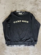 Camp High Spy Dye Crewneck Sweatshirt XL