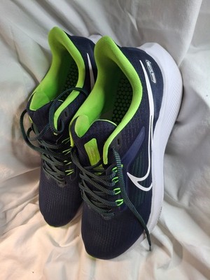 NFL Seattle Seahawks NIKE AIR ZOOM PEGASUS 39 Blue Men's Shoes 12.5 US Used