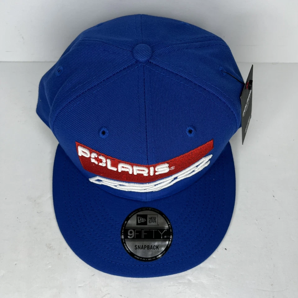New Era Troy Lee Designs Hat Snapback Blue Polaris RZR Racing Baseball Cap New - Image 4 of 4