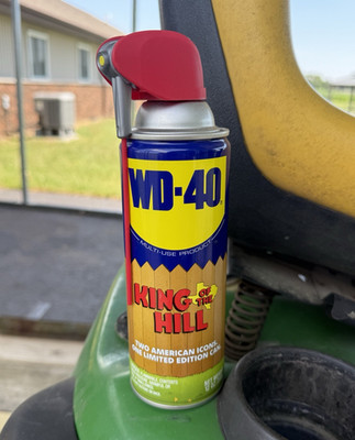 WD-40 King of the Hill Limited Edition Multi-Use Aerosol Can, Gas & Oil