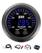 Water Temperature Gauge 1/8NPT 300 F Digital LED 2 /52mm Cars Trucks Marine