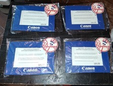 Lot of 4 BRAND NEW Official New York Yankees Canon 4 Kids 3 X 5 Photo Frames