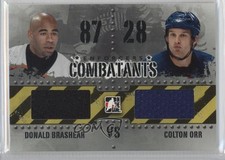 2011-12 ITG Enforcers Combatants Black Donald Brashear Colton Orr #C-19 2a8