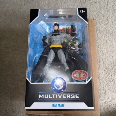 MCFARLANE DC MULTIVERSE BATMAN - GOLDEN AGE RED PLATINUM CHASE EDITION