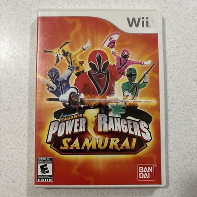 Power Rangers: Samurai (Nintendo Wii, 2011) Tested