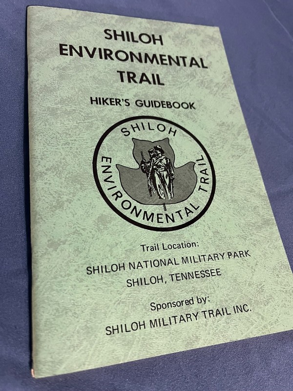 Shiloh National Military Park environmental trail hikers guidebook - 1974
