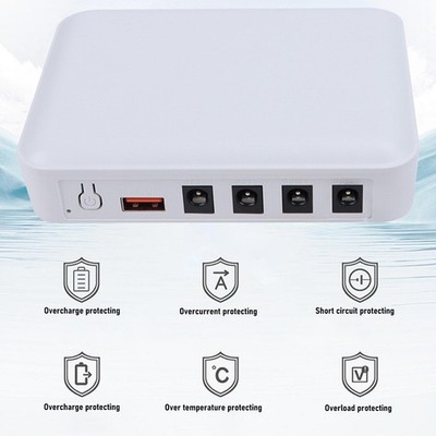 EU Stecker UPS Stromversorgung 6600mAh Batterie Multi Sicherheit UPS CU