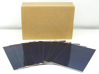 Uni-Solar Finished L-Strip Amorphous Solar Cells 7.5W 1.6V - Box of 100 Total