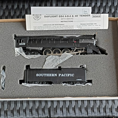 #ad #ad Southern Pacific #4446 Item 11322 Gs4 4 8 4 Black amp; Silver War Baby VTG $279.99