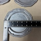 Crown Castle Pewter Plates 6-1/2” Set Of 8 USA — photo 6