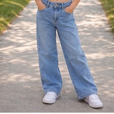 RSQ Kids Baggy Jeans Light Wash Denim Size 7
