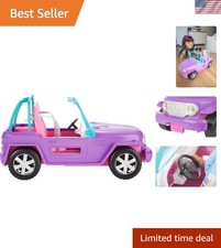 Barbie Hot Wheels RC SUV, Remote-Control Pink Vehicle That Fits 2 Seats