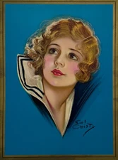 Vintage 1930s Earl Christy Art Deco Pin-Up Print Vision of Loveliness