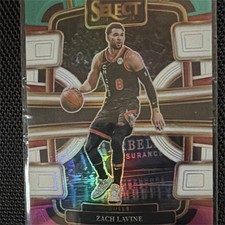 Panini Select 2023-24 Prizm Concourse Zach LaVine Bulls #16 Serial /49
