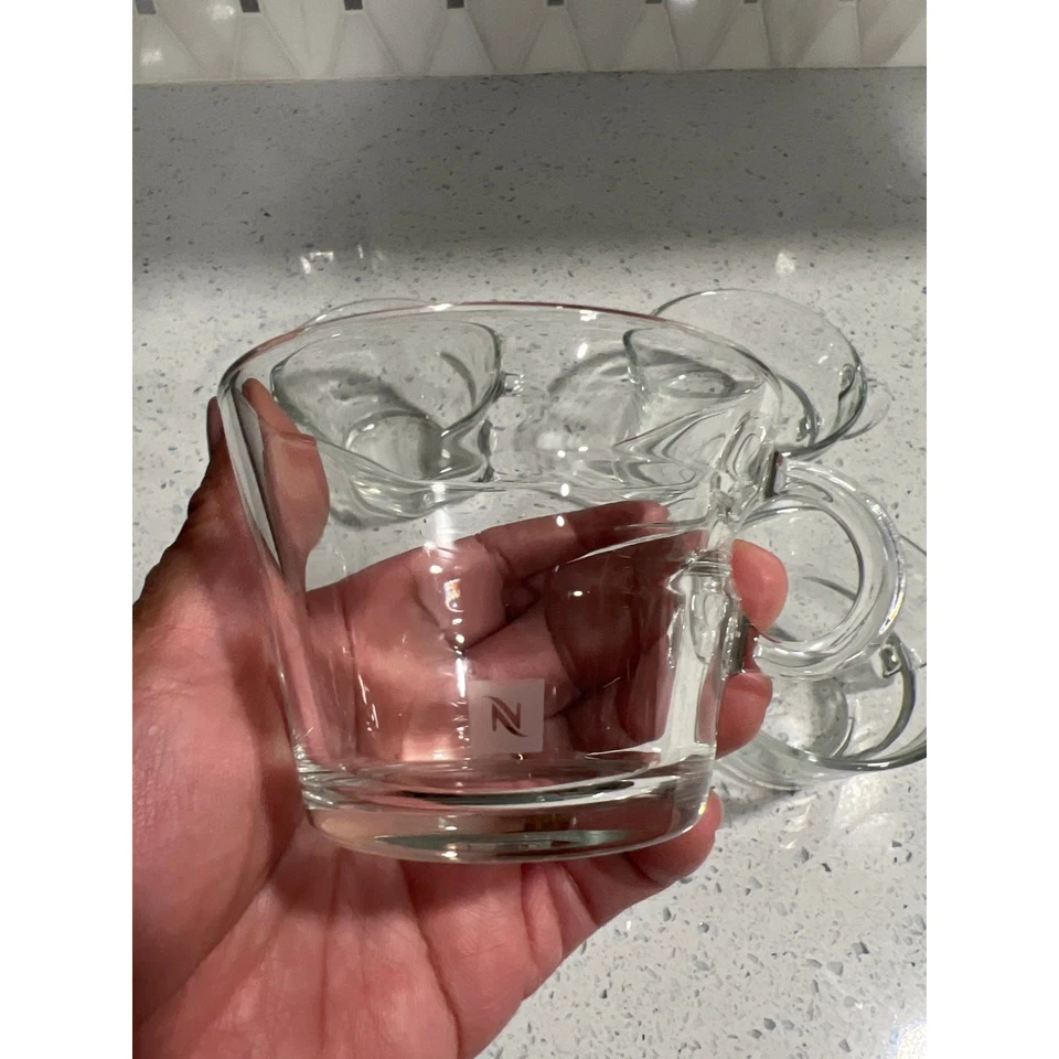 Tazas de café espresso Nespresso Design Atelier 4 oz. Lote de 4. Hecho en Francia Foto 2 de 4