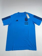 camiseta f&uacute;tbol SELECCION ARGENTINA entrenamiento ADIDAS 2024 utileria AZUL