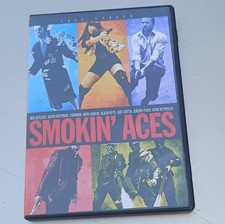 Universal Studios Smokin' Aces DVD R Full Screen Ben Affleck Alicia Keys 2007