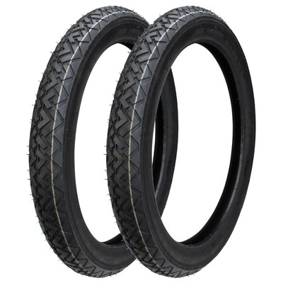 2x moped tires VeeRubber VRM087 2.50-17 43J TT summer tires for moped moped