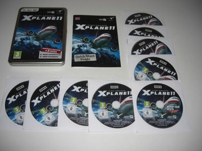 X-PLANE 11 PC DVD Rom XPLANE Flugsimulator Sim - SCHNELLER VERSAND