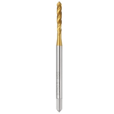 Spiral Flute Thread Tap M3 x 0.5 Titanium Right Hand M2 Screw Tapping