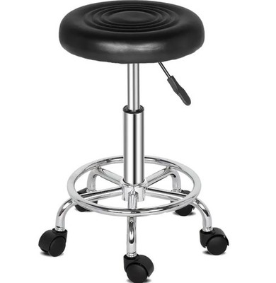 FCH Rollhocker Arbeitshocker Hocker Drehhocker Kosmetikhocker Höhenverstellbar