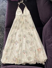 Rare Ossie Clark Vintage ’Marie Antoinette’  Dress C1972 Size UK 8-10 Wedding 