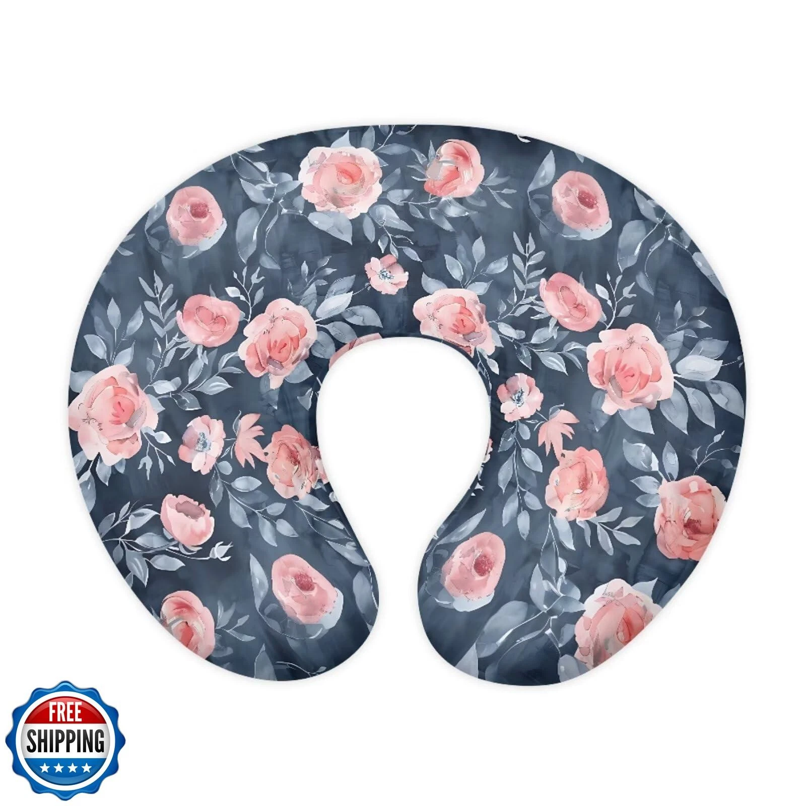 TSVAGA Vinatge Flower Nursing Pillow Cover for Baby Boys Girls, Breathable Br
Opens in a new window 