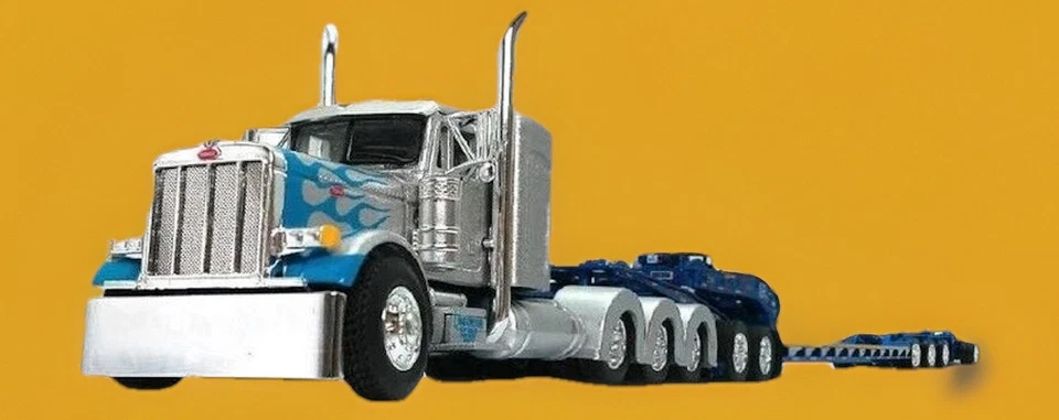 DCP 69-1813 *BIG RIGS 系列 #15* ~ LINDAMOOD~ Peterbilt 379 "HEAVY HAUL" LOWBOY — 第 4/4 张图片