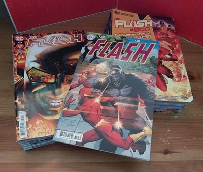 51 x US - THE FLASH no. 750 - 800 Vol 5 DC Comics englisch Cover A  Barry Allen