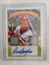 Panini 2019 Diamond Kings Dave Concepcion RMS-DC Autograph Baseball Card