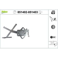 1X Fensterheber Valeo 851402 Passend FüR Opel Vauxhall