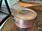 Set of 2 Mauviel Copper Pots (Made in France). 2 Original MAUVIEL Copper Pots. — photo 8